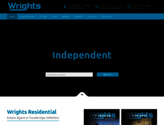 wrightsresidential.co.uk screenshot