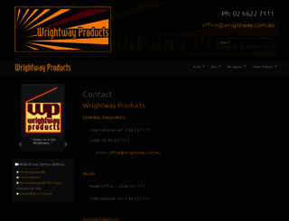 wrightwayproducts.com.au screenshot