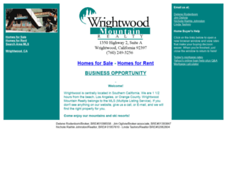 wrightwoodmountain.com screenshot
