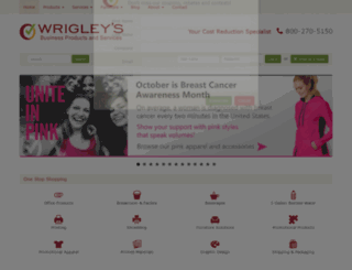 wrigleysos.com screenshot