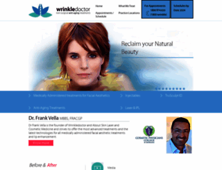 wrinkledoctor.com.au screenshot