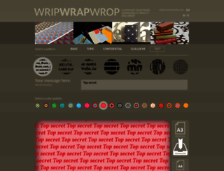 wripwrapwrop.com screenshot