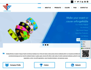 wristbandfamily.com screenshot