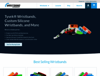 wristbandscity.com screenshot