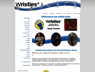 wristies.com screenshot