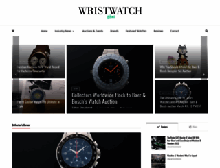wristwatchnews.com screenshot