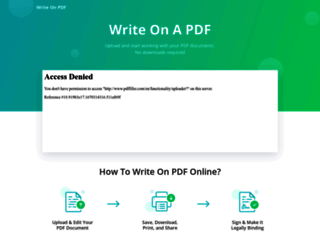 write-on-pdf.com screenshot