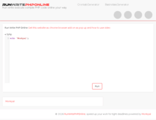 write-php-online.com screenshot