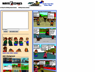 writecomics.com screenshot