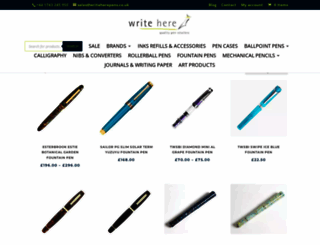 writeherekitenow.co.uk screenshot