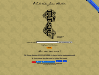 writelikeausten.com screenshot