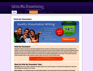 writemydissertation.net screenshot