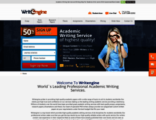 writengine.com screenshot