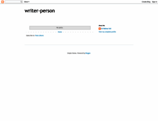 writer-person.blogspot.com screenshot