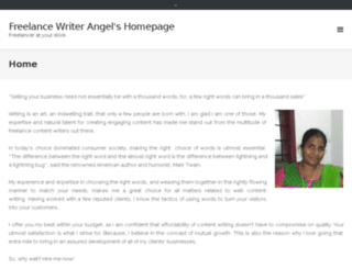 writerangel.com screenshot