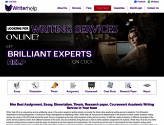 writerhelp.co.uk screenshot