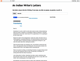 writerletters.blogspot.in screenshot