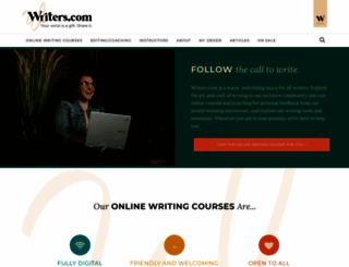writers.com screenshot