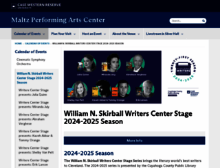 writerscenterstage.org screenshot