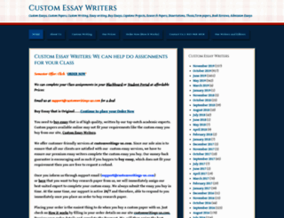 writersestate.wordpress.com screenshot