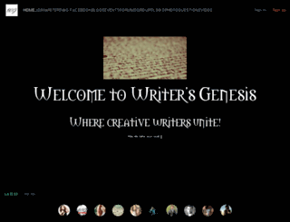 writersgenesis.com screenshot