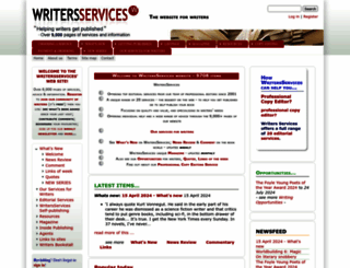 writersservices.com screenshot