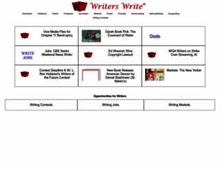 writerswrite.net screenshot