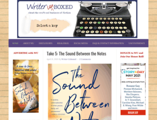 writerunboxed.com screenshot
