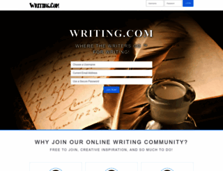 writing.com screenshot
