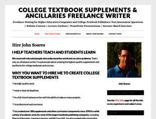 writingcollegetextbooksupplements.com screenshot