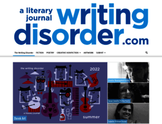 writingdisorder.com screenshot