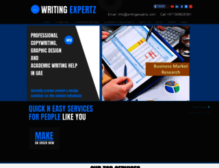writingexpertz.com screenshot