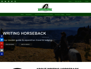 writinghorseback.com screenshot