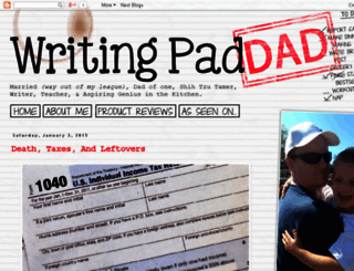 writingpaddad.blogspot.com screenshot