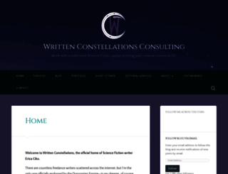 writtenconstellations.wordpress.com screenshot