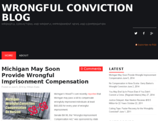wrongfulconvictionblog.com screenshot