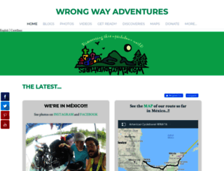 wrongwayadventures.weebly.com screenshot