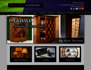 wrwoodworks.com screenshot