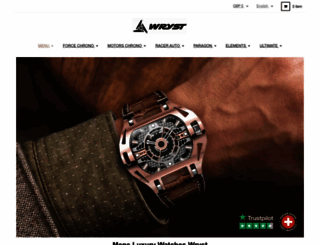 wryst-timepieces.com screenshot