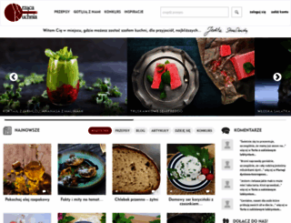 wrzacakuchnia.pl screenshot