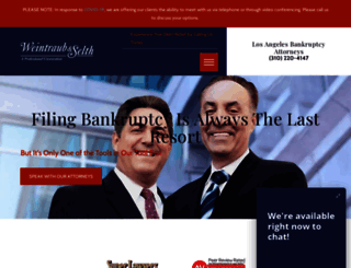 wsbankruptcylaw.com screenshot
