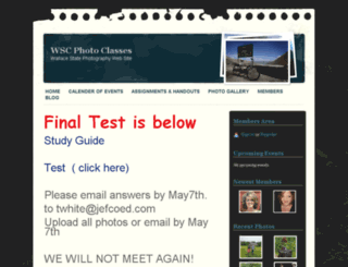 wscphoto.webs.com screenshot
