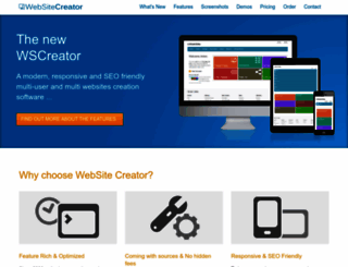 wscreator.com screenshot