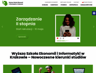 wsei.edu.pl screenshot