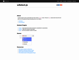 wselect.websanova.com screenshot