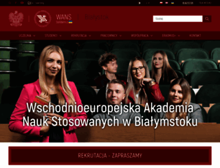 wsfiz.edu.pl screenshot