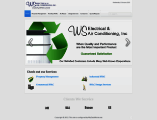 wshvac.com screenshot