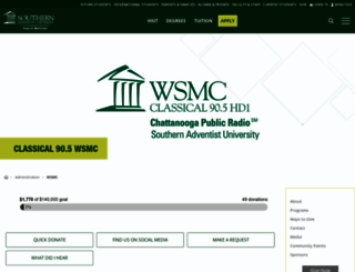 wsmc.org screenshot