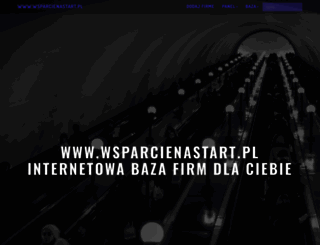 wsparcienastart.pl screenshot