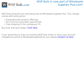 wspbulk.com screenshot